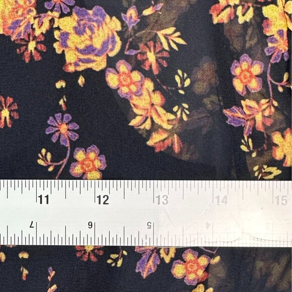 C/Meo Collective Ink Botanic Heart Breaker Boho Mini Dress Size 4 NWT - Picture 14 of 14